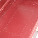 CARTIER Trunk Must Line Trunk Leather Bordeaux Gold Auth ka2326-18