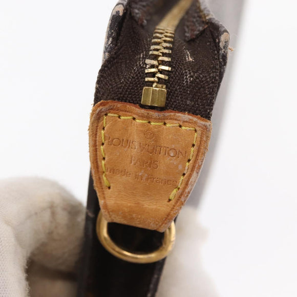 LOUIS VUITTON Monogram Bucket GM Accessory Pouch LV Auth ka233