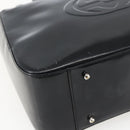 GUCCI Hand Bag Patent leather Black Silver 000 1013 0504 Auth ka2334-14