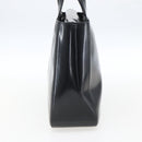 GUCCI Hand Bag Patent leather Black Silver 000 1013 0504 Auth ka2334-4