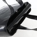 GUCCI Hand Bag Patent leather Black Silver 000 1013 0504 Auth ka2334-6