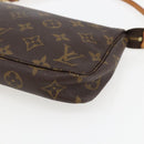LOUIS VUITTON Monogram Pochette Accessoires Pouch M51980 LV Auth ka2338A-14