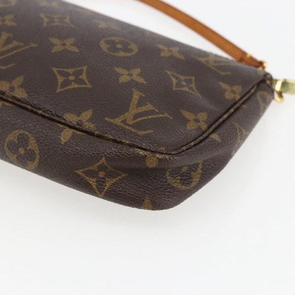 LOUIS VUITTON Monogram Pochette Accessoires Beutel M51980 LV Auth ka2338A