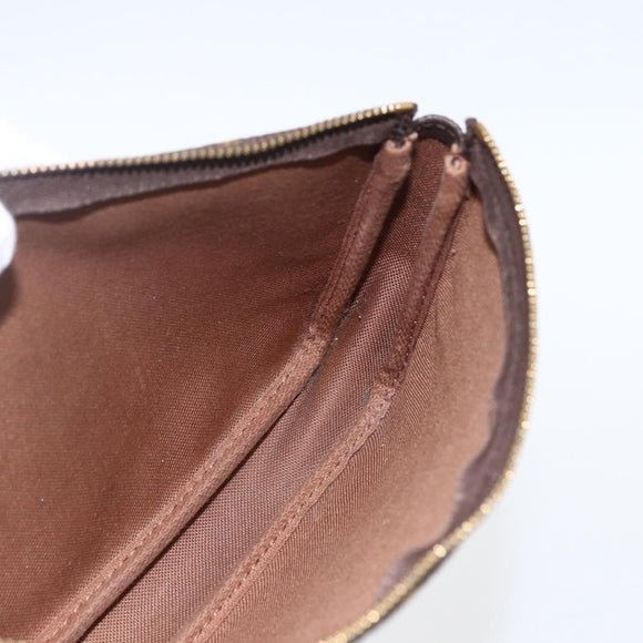 LOUIS VUITTON Monogram Pochette Accessoires Beutel M51980 LV Auth ka2338A