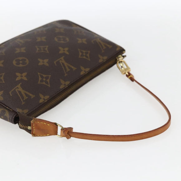 LOUIS VUITTON Monogram Pochette Accessoires Beutel M51980 LV Auth ka2338A