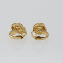 Christian Dior Earring metal 2 Set Gold Tone Auth ka2340-3