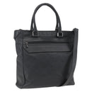 Salvatore Ferragamo Gancini Tote Bag Leather 2way Black Auth ka2346-1