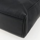 Salvatore Ferragamo Gancini Tote Bag Leather 2way Black Auth ka2346-12