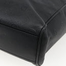 Salvatore Ferragamo Gancini Tote Bag Leather 2way Black Auth ka2346-14