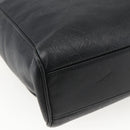 Salvatore Ferragamo Gancini Tote Bag Leather 2way Black Auth ka2346-15