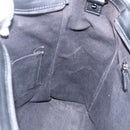 Salvatore Ferragamo Gancini Tote Bag Leather 2way Black Auth ka2346-20