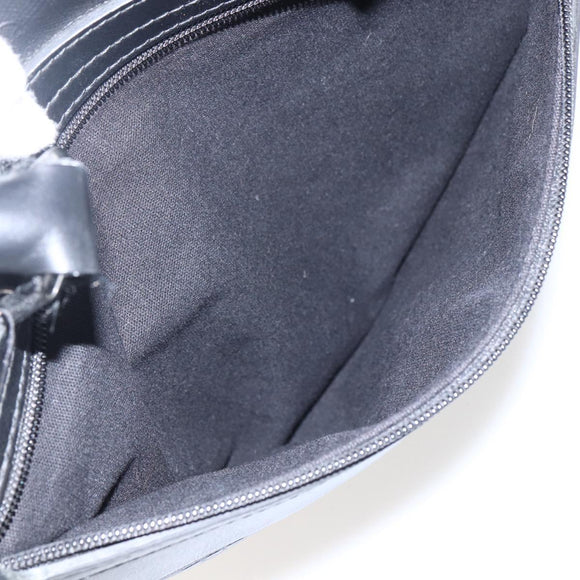 Salvatore Ferragamo Gancini Tote Bag Leather 2way Black Auth ka2346