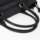 Salvatore Ferragamo Gancini Tote Bag Leather 2way Black Auth ka2346-7
