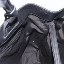 Salvatore Ferragamo Vara Ribbon Hand Bag Leather Black Auth ka2354-17