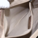 Salvatore Ferragamo Vara Ribbon Hand Bag Leather Gold Auth ka2355-20