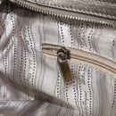 Salvatore Ferragamo Gancini Handtas Leer Goud Authentiek ka2356-23