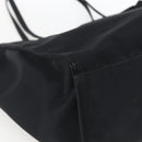 FENDI Tote Bag Nylon Black Silver Auth ka2357-16