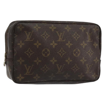 LOUIS VUITTON Monogram Trousse Toilette 23 Clutch Bag M47524 LV Auth ka236