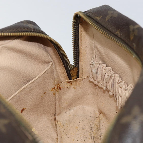 LOUIS VUITTON Monogram Trousse Toilette 23 Clutch Bag M47524 LV Auth ka236