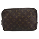 LOUIS VUITTON Monogram Trousse Toilette 23 Clutch Bag M47524 LV Auth ka236-13