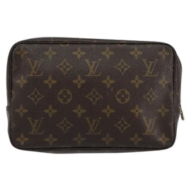 LOUIS VUITTON Monogram Trousse Toilette 23 Clutch Bag M47524 LV Auth ka236 - 0
