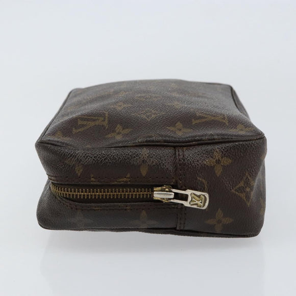 LOUIS VUITTON Monogram Trousse Toilette 23 Clutch Bag M47524 LV Auth ka236