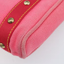 LOUIS VUITTON Antigua Cabas PM Hand Bag Rouge Pink M40088 LV Auth ka2366-9