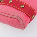 LOUIS VUITTON Antigua Cabas PM Hand Bag Rouge Pink M40088 LV Auth ka2366-14