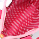 LOUIS VUITTON Antigua Cabas PM Hand Bag Rouge Pink M40088 LV Auth ka2366-11