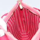 LOUIS VUITTON Antigua Cabas PM Hand Bag Rouge Pink M40088 LV Auth ka2366-18