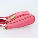 LOUIS VUITTON Antigua Cabas PM Hand Bag Rouge Pink M40088 LV Auth ka2366-4