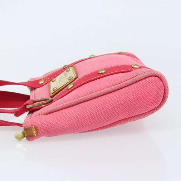 LOUIS VUITTON Antigua Cabas PM Hand Bag Rouge Pink M40088 LV Auth ka2366