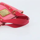 LOUIS VUITTON Antigua Cabas PM Hand Bag Rouge Pink M40088 LV Auth ka2366-7