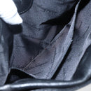 Salvatore Ferragamo Shoulder Bag Leather Gold Black Auth ka2367-18