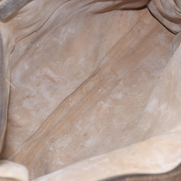 GUCCI GG Supreme Web Sherry Line Tote Bag PVC Beige Red 010 378 Auth ka2369