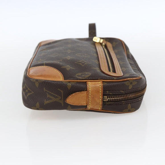LOUIS VUITTON Monogram Marly Dragonne GM Clutch Bag M51825 LV Auth ka2370