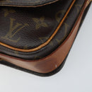 LOUIS VUITTON Monogram Cartouchiere PM Shoulder Bag M51254 LV Auth ka2377-14