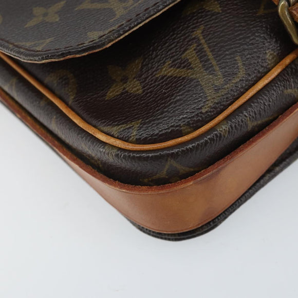 LOUIS VUITTON Monogram Cartouchiere PM Shoulder Bag M51254 LV Auth ka2377