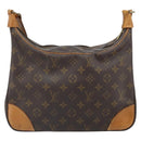LOUIS VUITTON Monogram Boulogne 30 Shoulder Bag M51265 LV Auth ka2378-3