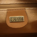 GUCCI Micro GG Supreme Shoulder Bag PVC Beige Gold 007 113 0095 Auth ka238-16