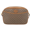 GUCCI Micro GG Supreme Shoulder Bag PVC Beige Gold 007 113 0095 Auth ka238-2