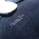 Christian Dior Chain Trotter Canvas Umhängetasche Navy Gold Auth ka2389-16
