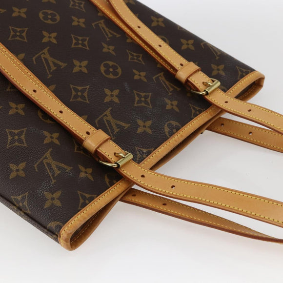 LOUIS VUITTON Monogram Bucket GM Shoulder Bag M42236 LV Auth ka2390