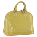 LOUIS VUITTON Monogram Vernis Alma PM Handtas Dunne M90170 LV Auth ka2396-1