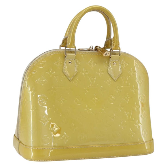 LOUIS VUITTON Monogram Vernis Alma PM Handtas Dunne M90170 LV Auth ka2396