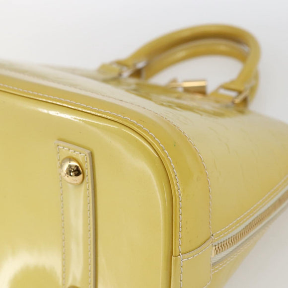 LOUIS VUITTON Monogram Vernis Alma PM Handtas Dunne M90170 LV Auth ka2396