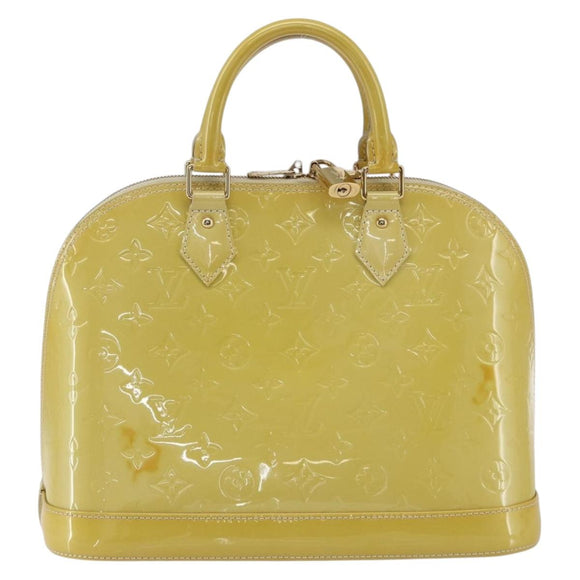 LOUIS VUITTON Monogram Vernis Alma PM Handtas Dunne M90170 LV Auth ka2396