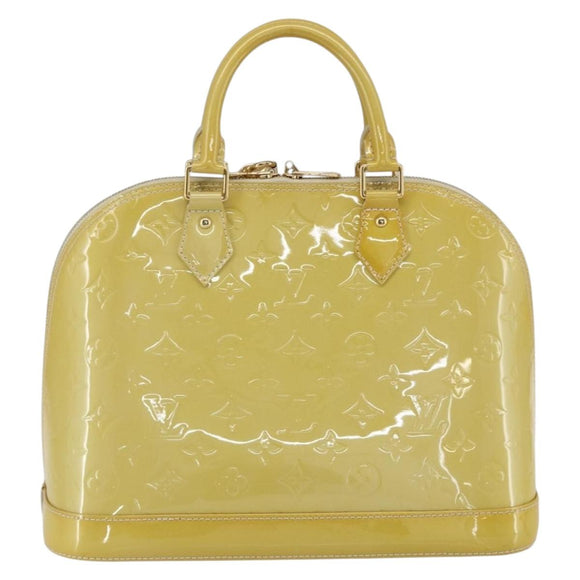 LOUIS VUITTON Monogram Vernis Alma PM Handtas Dunne M90170 LV Auth ka2396