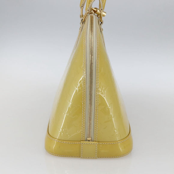 LOUIS VUITTON Monogram Vernis Alma PM Handtas Dunne M90170 LV Auth ka2396