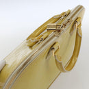 LOUIS VUITTON Monogram Vernis Alma PM Handtas Dunne M90170 LV Auth ka2396-6